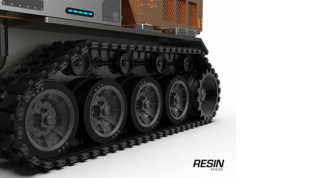 Chrono Miner RA2 1:35 scale resin kit